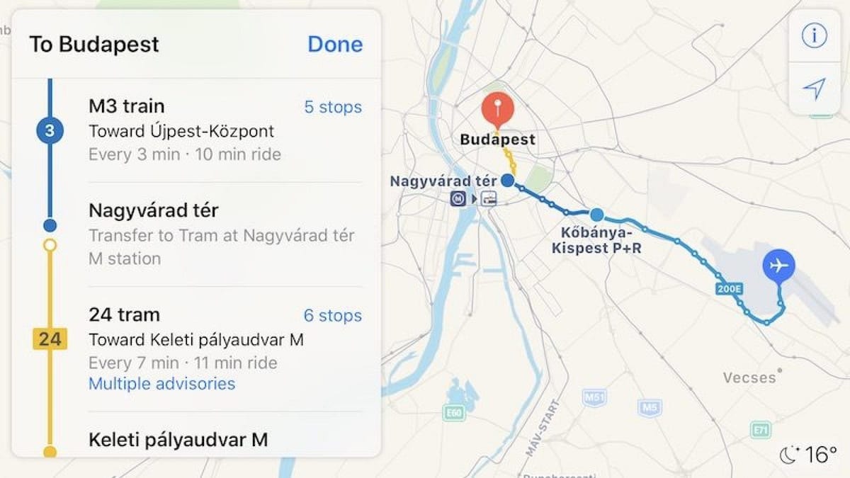 บูดาเปสต์ kelenfold ที่สถานีรถไฟบนแผนที่