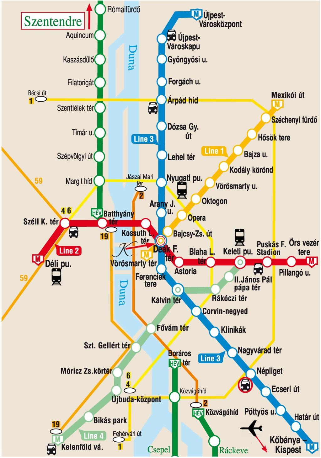 keleti สถานีบูดาเปสต์บนแผนที่