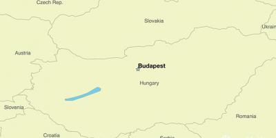 บูดาเปสต์ฮังการีนแผนที่ของยุโรป